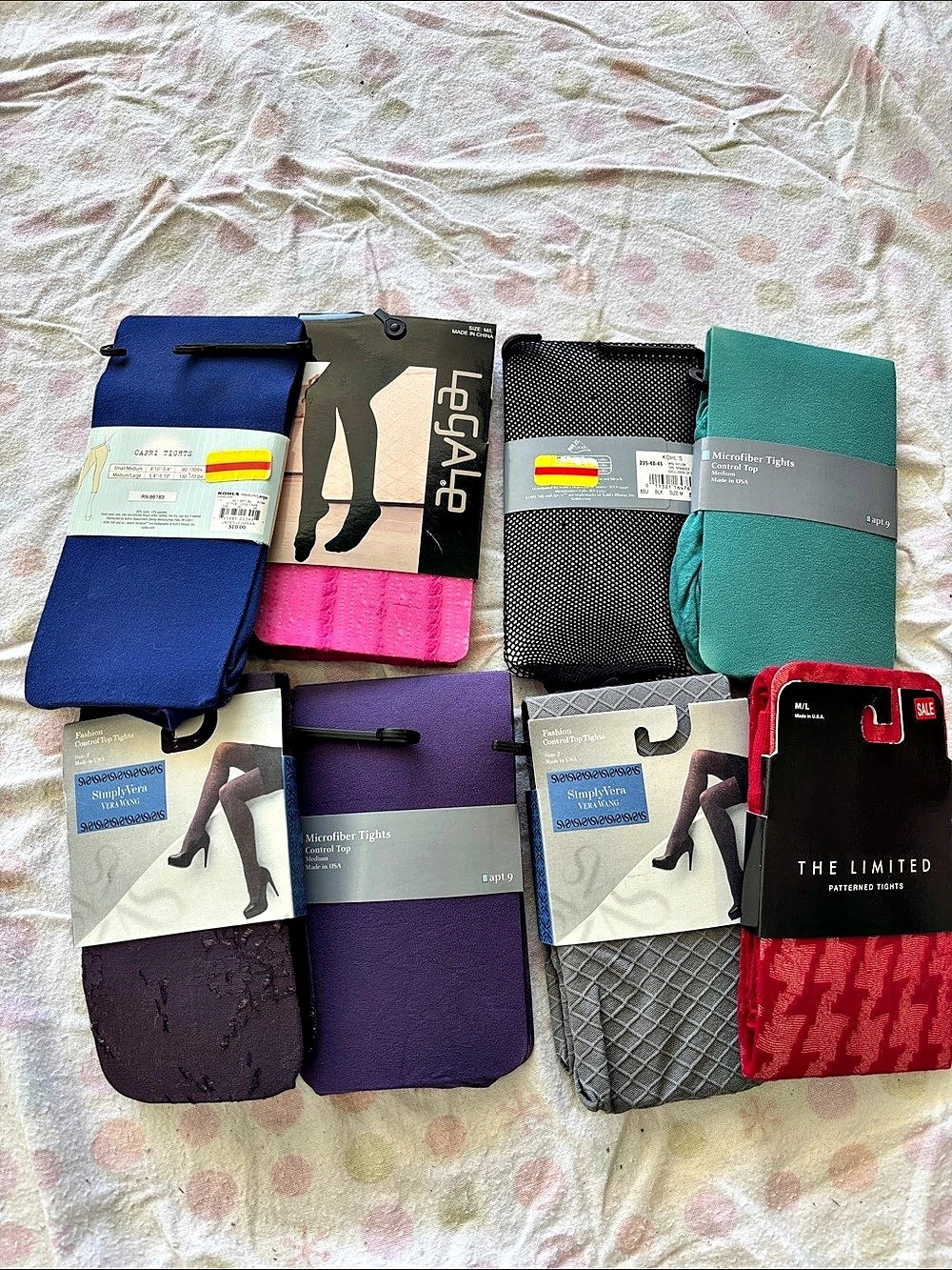 Women's Socks Bundle Purple Black NWT